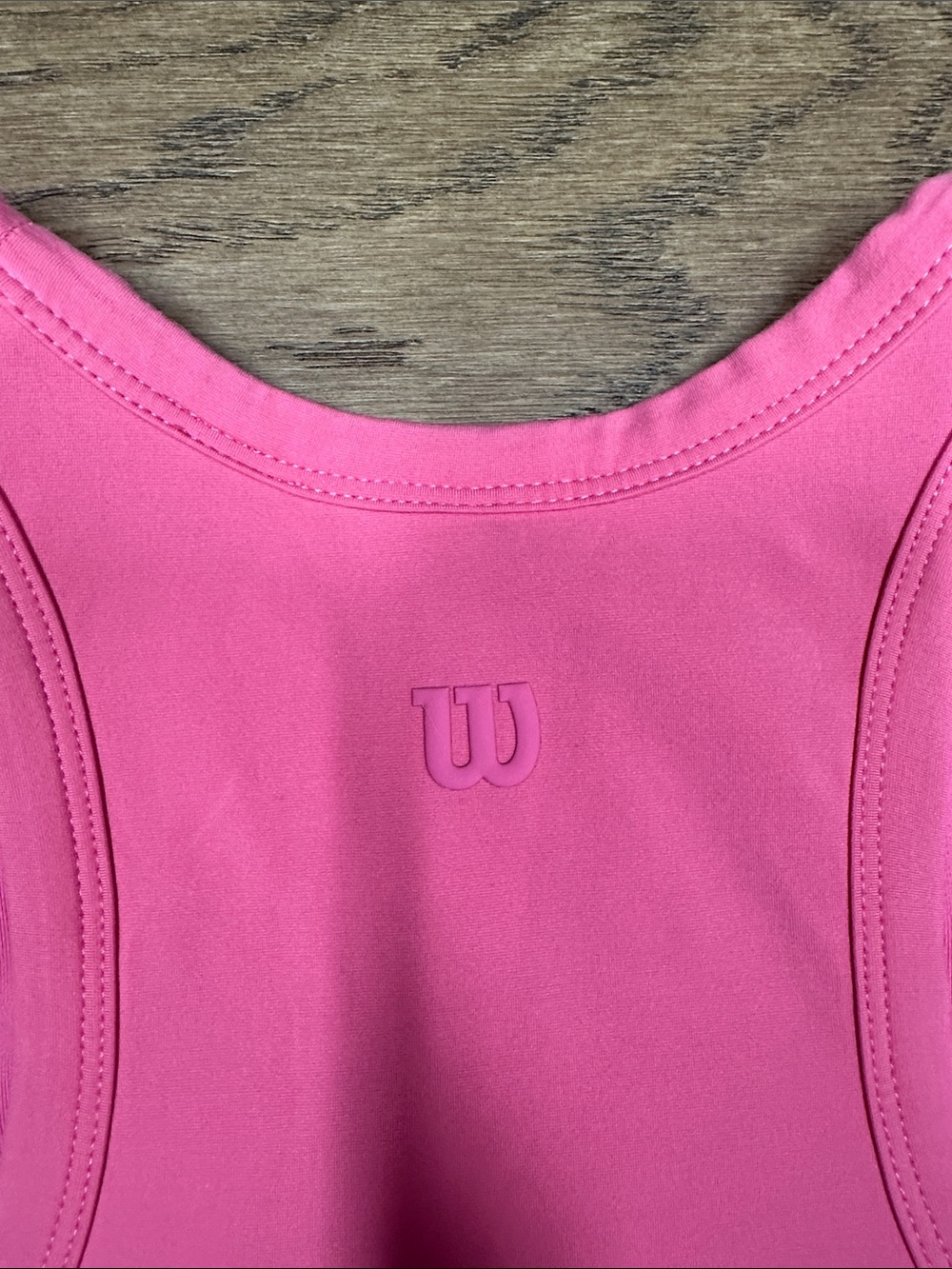 Wilson Pink Racerback Athletic Tank - Picture 4 of 5
